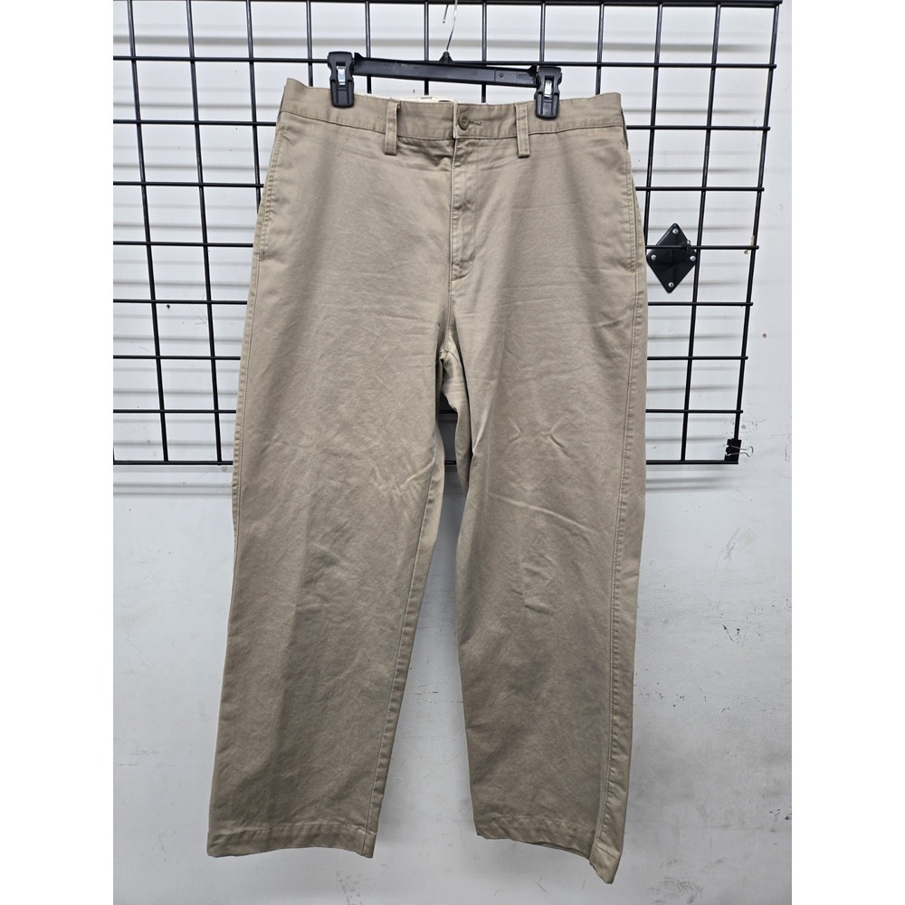 Eddie Bauer Men's Kahki‎ Chino Pants 36X32 Relaxed
